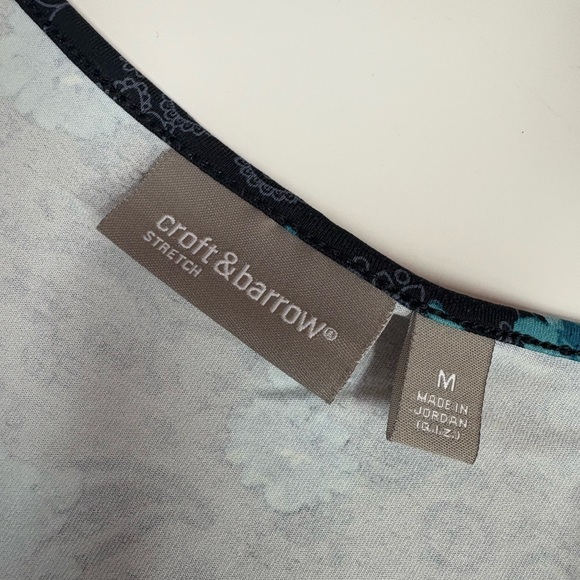 CROFT & BARROW STRECH TOP - Picture 7 of 10